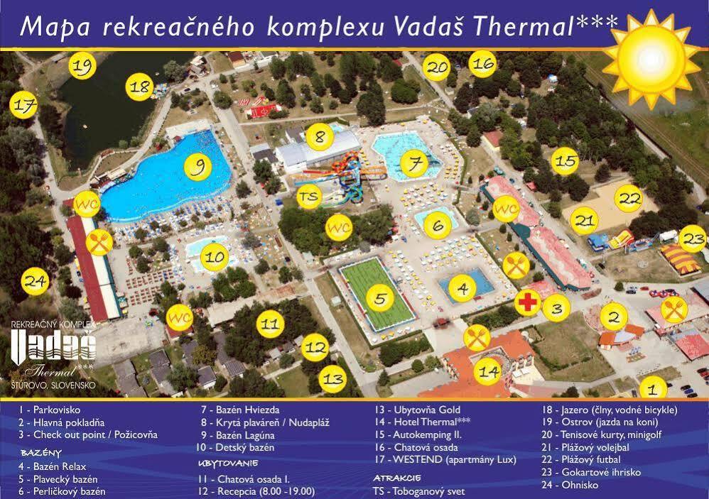 Wellness Hotel Thermal Sturovo Ngoại thất bức ảnh